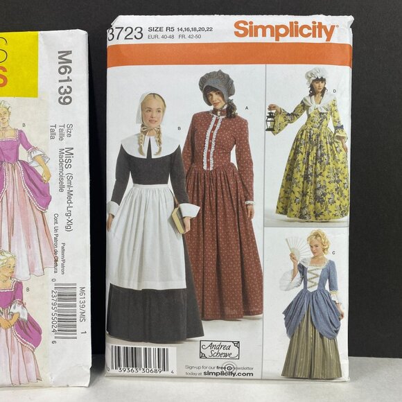 Adult Costume Sewing Patterns Lot of 3 - Picture 4 of 8